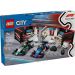 Lego City F1 Garaż i bolidy Mercedes AMG i Alpine 60444